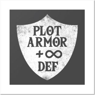 Plot Armor Posters and Art